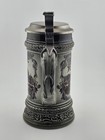 Vintage German Beer Stein Lidded Coeln Cologne City Scene Pewter Lid — photo 2