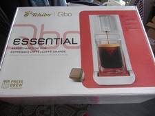 Qbo ESSENTIAL Kapselkaffeemaschine Tchibo - NEU - bright coral - Espresso