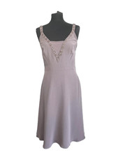 Monsoon occasion Beaded V Neck Prom Wedding Guest UK10