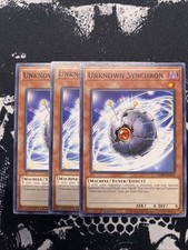 Yu-Gi-Oh 3X Unknown Synchron Common 1st Edition NM Legendary Duelist