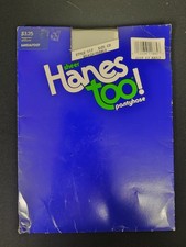 Vintage Sheer Hanes too Pantyhose Style 117 Beach Pebble Size CD NIP
