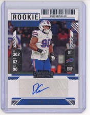 2024 Panini Contenders #265 DeWayne Carter Rookie Ticket Auto