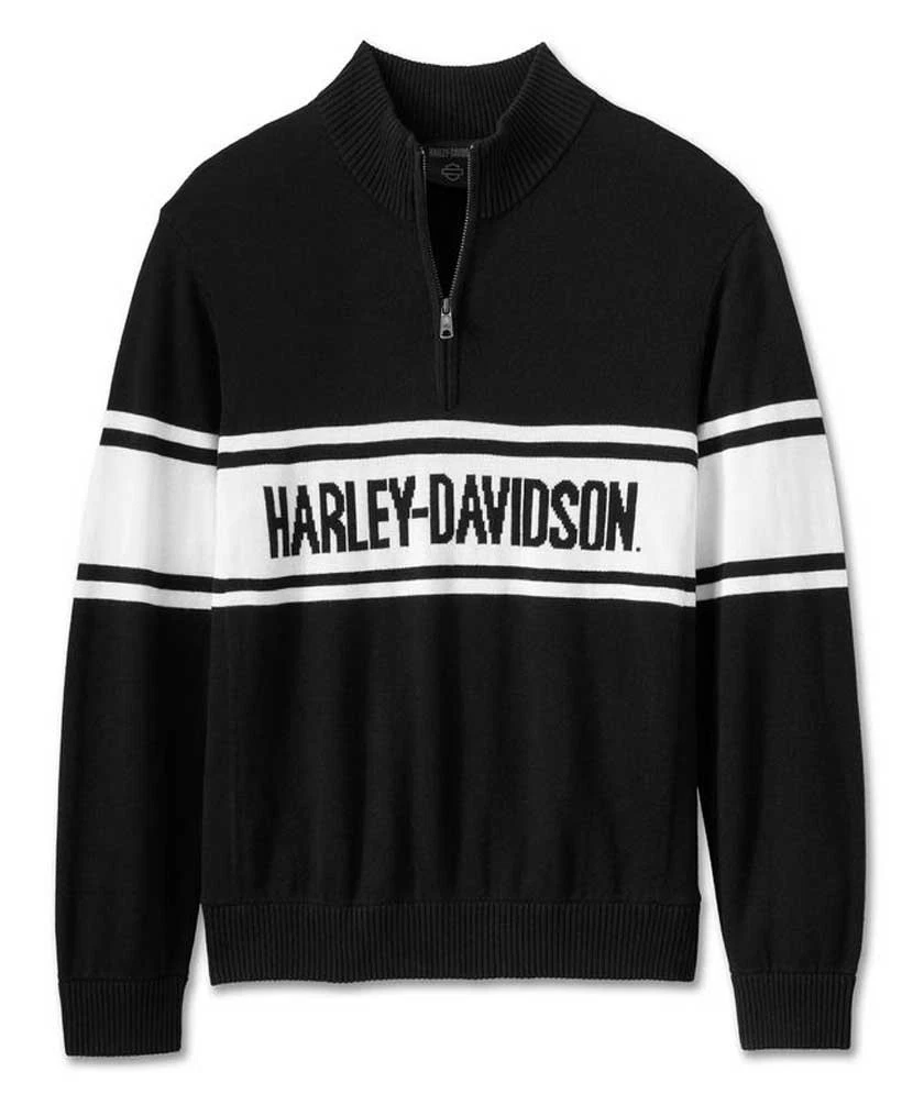 Harley-Davidson Hoodies & Sweatshirts for Men 1/4 Zip Features for