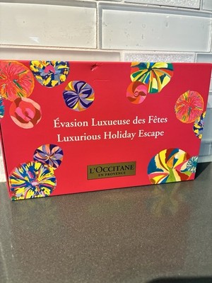 L OCCITANE EN PROVENCE LUXURIOUS HOLIDAY ESCAPE 3  PC GIFT SET NEW