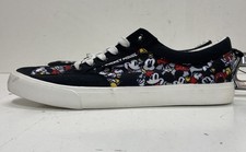 Ground Up Disney Mickey Mouse All-Over Print Canvas Low Top Sneakers Size 12