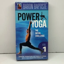 Power Yoga - New Sealed! VHS 1998 Tape Fitness Workout Level 1 GoodTimes