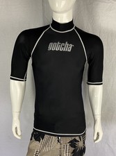 Gotcha Black Rash Guard, A Grade, Men's Size Small