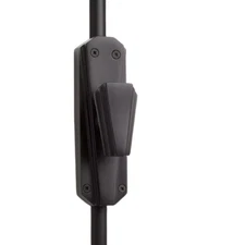 Signature Ironmongery Art Deco Door Iron Cremone Bolt Hardware Black Powder Coat