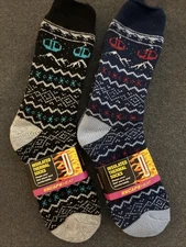 2 Pr. Insulated Thermal Fleece Lined Socks Women’s Shoe 5-9-Warm & Comfortable!