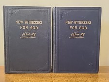New Witnesses For God Vol 1 & 2 B.H. Roberts Vintage 1911 & 1950 Very Good New Witnesses For God Vol 1 & 2 B.H. Roberts Vintage 1911 & 1950 Very Good