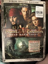 Pirates of the Caribbean: Dead Man's Chest DVD, 2006 