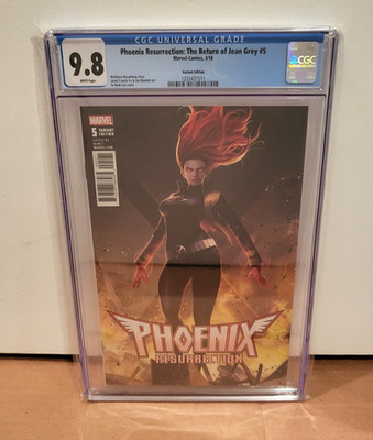 Phoenix Resurrection Return of Jean Grey #5 CGC 9.8 (2018) In-Hyuk Lee Variant B