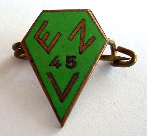 ANCIEN INSIGNE ÉMAILLÉ AUGIS LYON 30e R.I REGIMENT INFANTERIE ARMEE DE