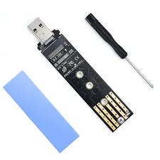 M.2 to USB Adapter Dual Protocol M.2 NVME SATA Hard Drive USB3.1 Gen2 10Gbps ...