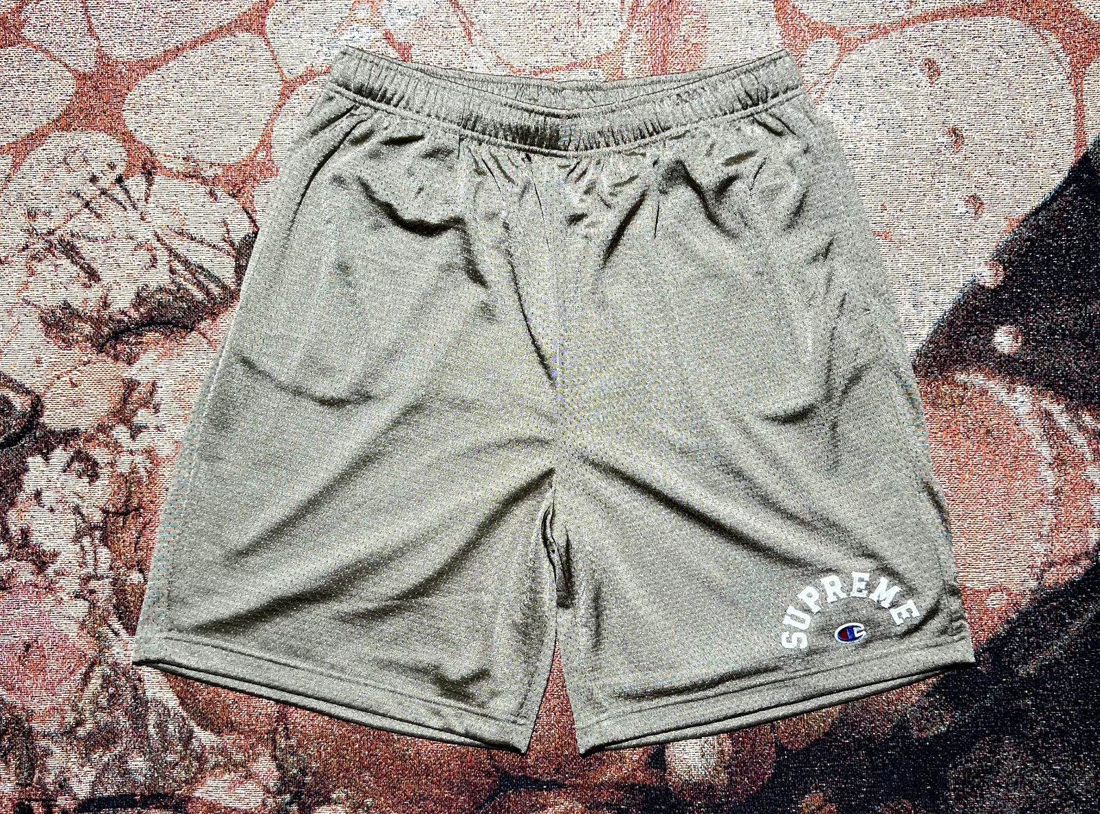 Short Supreme Champion maille marron taille S neuf