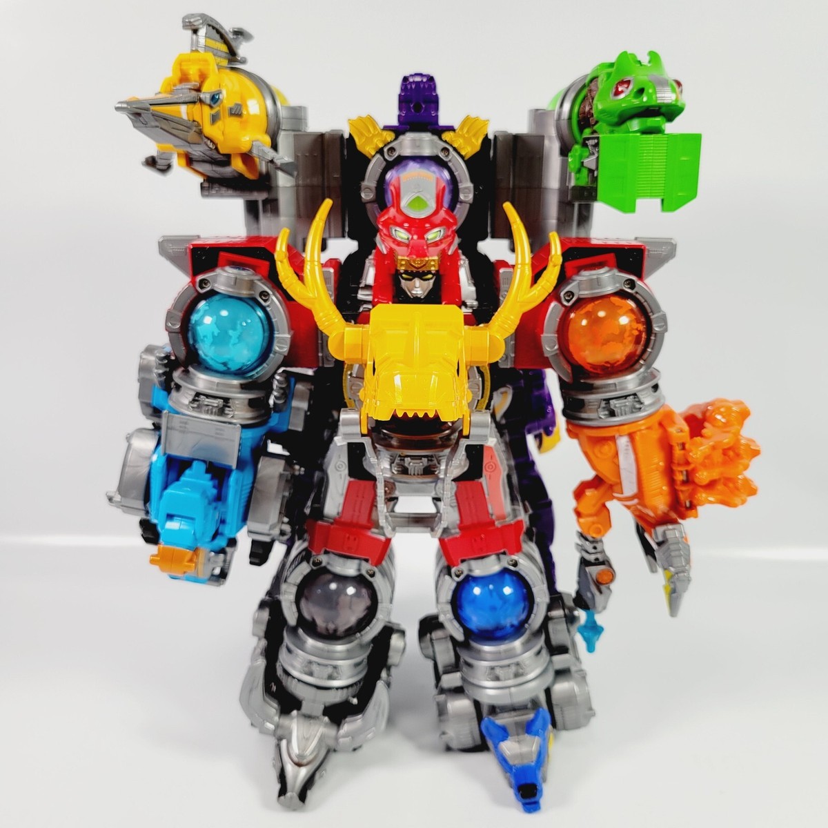 Power Rangers Uchu Sentai Kyuranger DX Kyurenoh & Ryuteioh Set