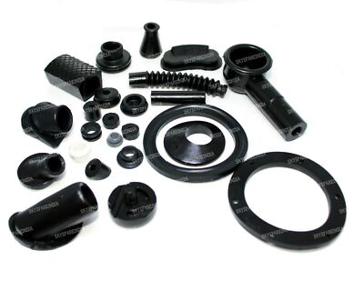 6 Volt Rubber Grommet Kit For Vespa Vbb Vba Vlb Vnc Bajaj Chetak Old Model