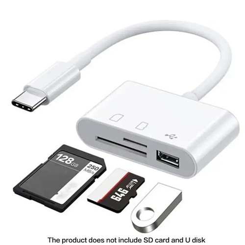 Adaptador de Lectura de Tarjeta SD KADIXI USB-C - Cable OTG para Micro SD/TF, - Picture 2 of 7