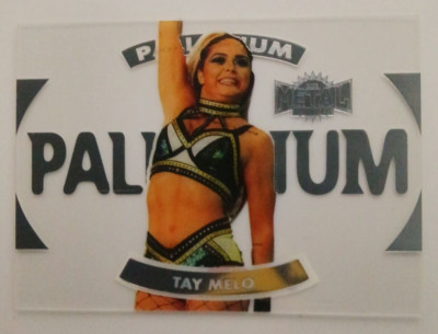 2022 SkyBox Metal Universe AEW Palladium Tay Melo P-28