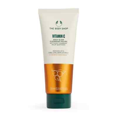 The Body Shop Vitamin C Daily Glow Cleansing Polish 100ml 3.3 Fl Oz