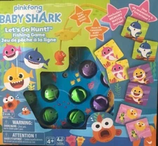 Baby Shark Let's Go Hunt Fishing Game With Baby Shark Song New Pinkfong
