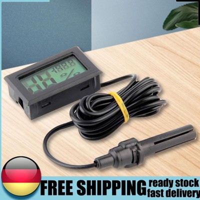 Small Temperature Humidity Meters Fahrenheit Versatile for Greenhouse Babyroom