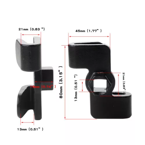 Hand Held Spanner Extender Bar Wrench Extender Adaptor Auxiliary Removal Tool AU - Picture 4 of 12