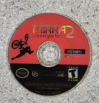 Dave Mirra 2 Freestyle BMX Nintendo Gamecube Disc Only