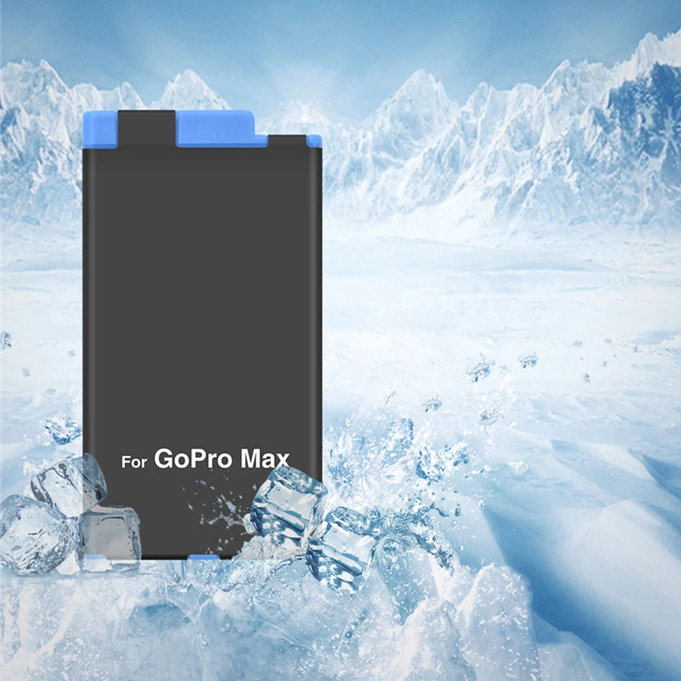 For MAX Panoramic Action Camera Dual Batteries Charger & Battery 1400mAh - Image 2 of 4