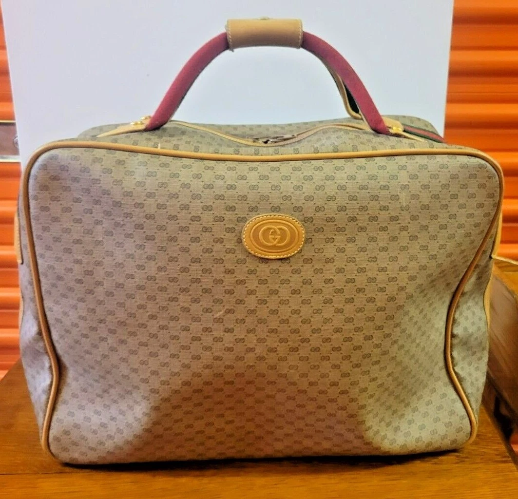 Gucci Pre-owned GG Canvas Boston Travel Bag - Neutrals