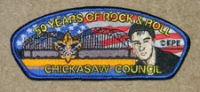 Chickasaw Council 2005 "50 Years of Rock & Roll" CSP - Elvis Presley - SA12