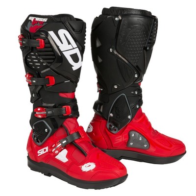 Sidi Motocross-Stiefel Crossfire 3 SRS Rot/Schwarz