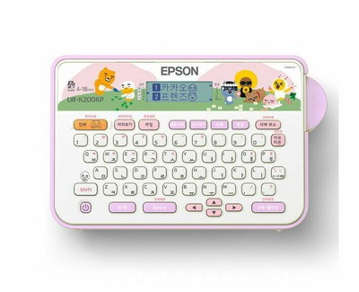 EPSON KAKAO エプソン　韓国　テプラ　カカオフレンズ Epson Kakao Friends Label Printer LWK200KP 4~18mm
