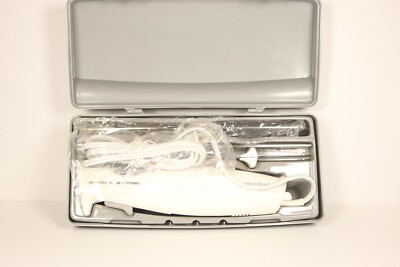 Hamilton Beach Electric Carving Knife & Fork Set w/ Silver Case New Open Box Car