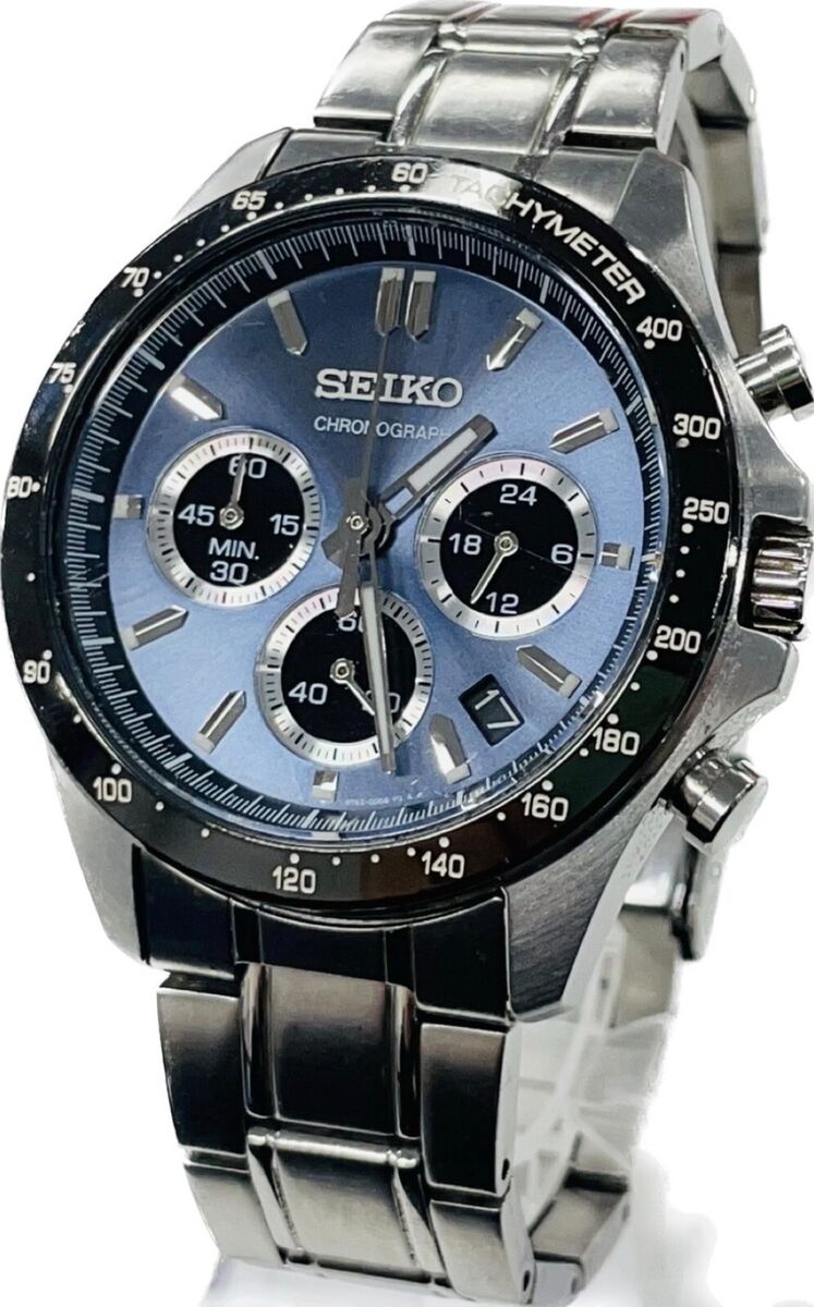 Discount Seiko Sprit Chronograph 8T63-00D0 SBTR009 Blue Discount Seiko Sprit Chronograph 8T63-00D0 SBTR009 Blue