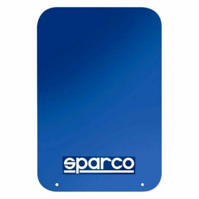 Sparco Prevent Rocks Debris Flung Blue Mud Flaps for Universal #03791AZ