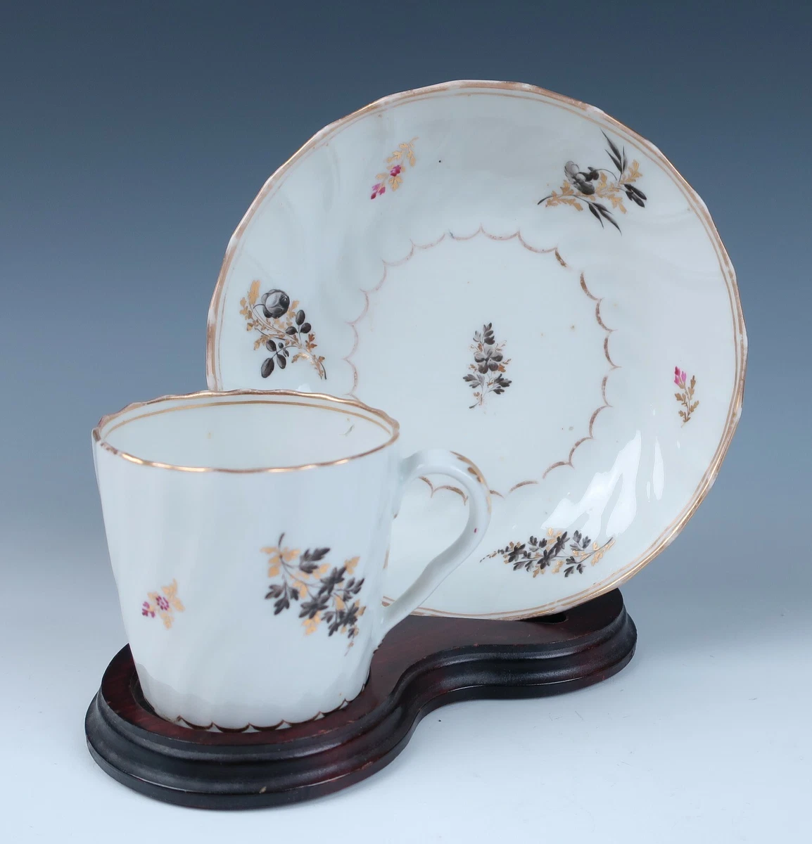 CHAMBERLAINE WORCESTER Cup&Saucer(1820年頃 CHAMBERLAIN WORCESTER Cup& Saucer・1820年頃 【公式通販】