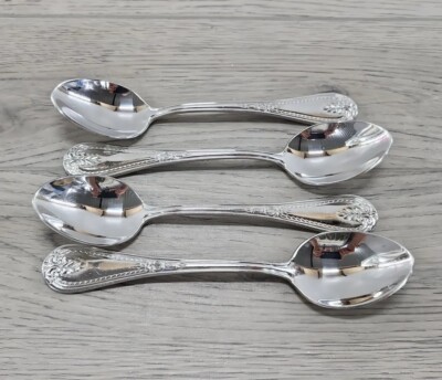 Pfaltzgraff Stainless Abigail 18/8 Place Oval Soup Spoon - Set of 4