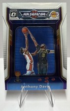 Anthony Davis 2020-21 Donruss Optic Air Defense INSERT CARD#5 Los Angeles Lakers