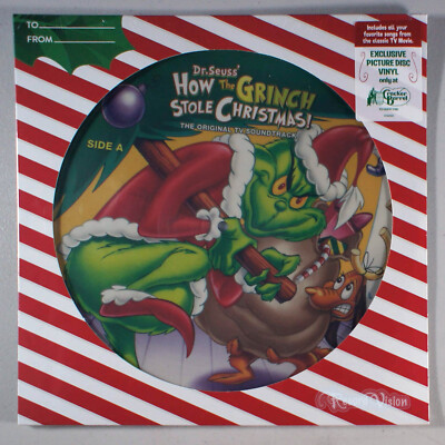 Dr. Seuss - How the Grinch Stole Christmas! (Picture Disc) (2018) [SEALED] Vinyl