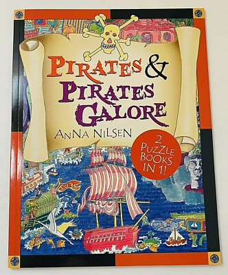 Pirates and Pirates Galore by Anna Nilsen  2011  Paperback  2 Puzzle Books