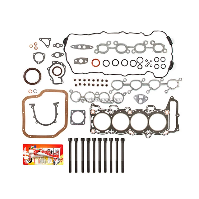 Juego completo de juntas pernos de cabeza para 91-94 Nissan NX Sentra Infiniti G20 DOHC SR20DE Foto 2 de 4