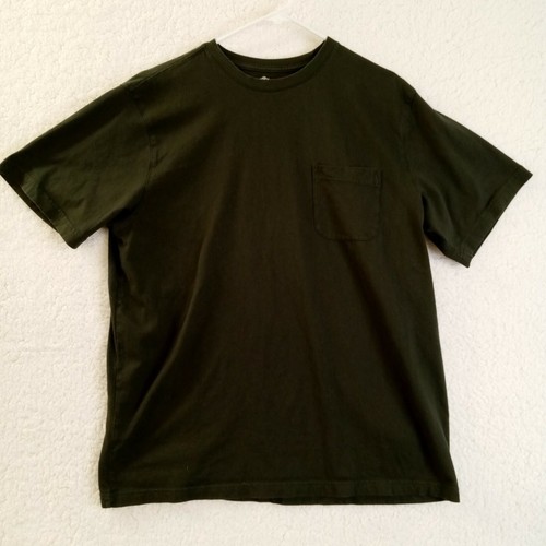 T-Shirt w/ Pocket Adult Large Green | eBay