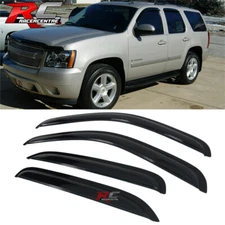 Fits 07-14 Chevy Tahoe GMC Yukon Sun Guard Rain Deflector Vent Window Visors 4PC