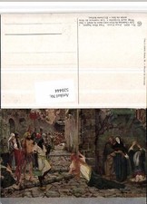 520444,Künstler AK Ernst Wante Der Weg nach Golgatha Gasse