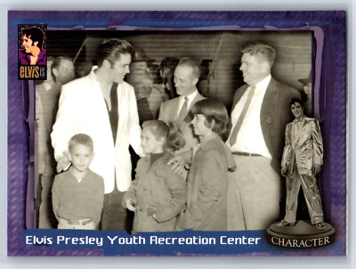 2007 Press Pass Elvis Is Elvis Presley Character Youth Recreation Center #44