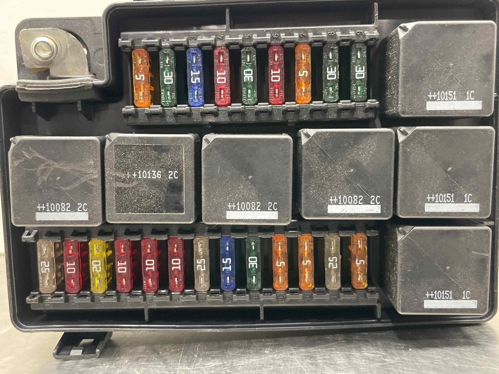 2010 ASTON MARTIN RAPIDE OEM INTERIOR CABIN FUSE BOX AD43-14A074-AA