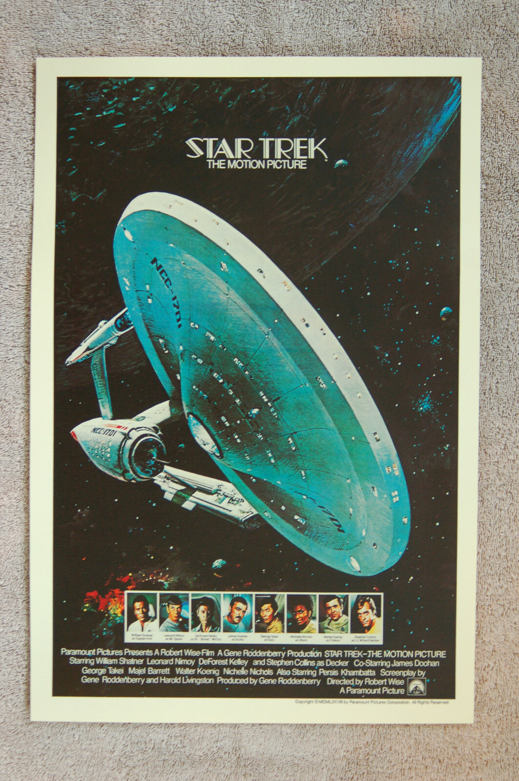 Star Trek The Motion Picture Lobby Card Poster 1 William Japan Maker 
