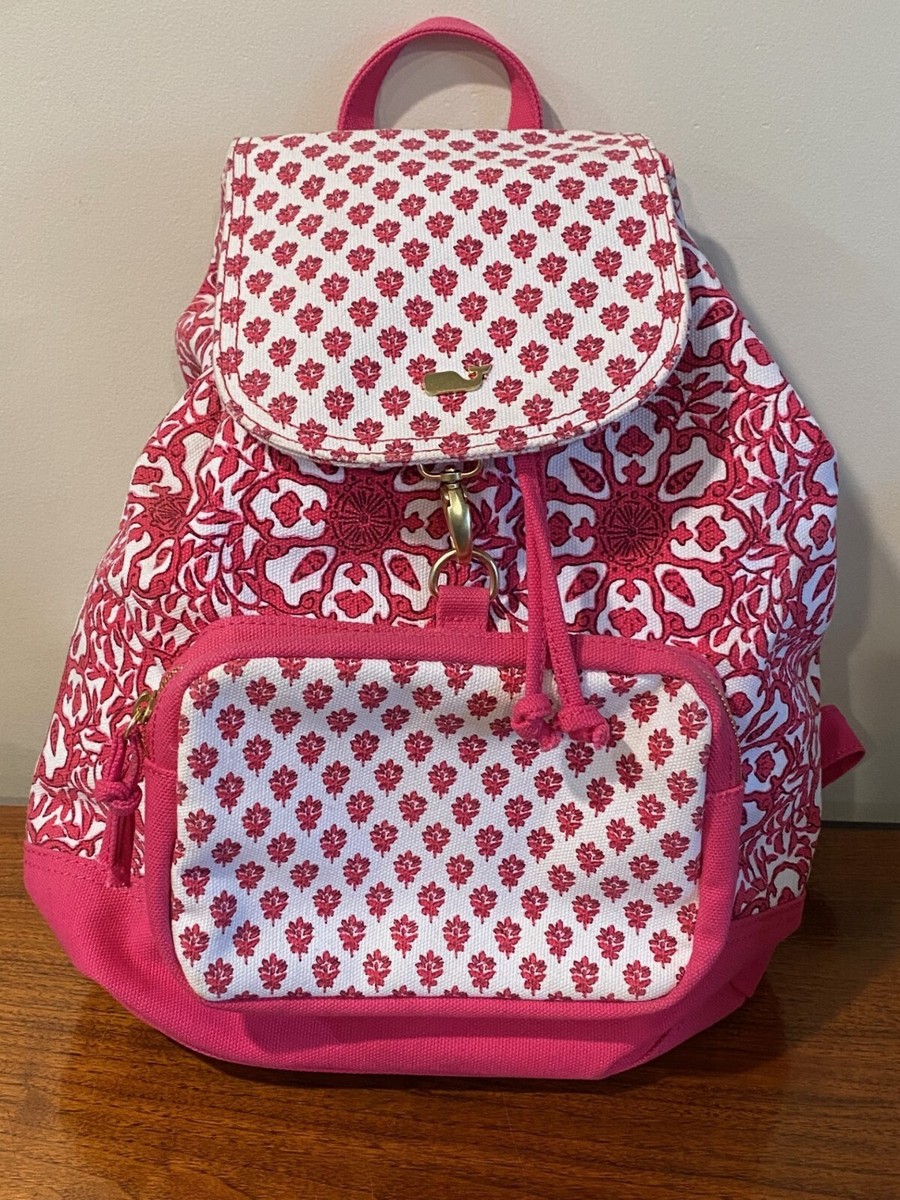 VINEYARD VINES Backpack Pink Floral Clean