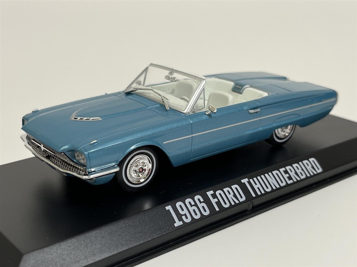 Thelma & Louise 1966 Ford Thunderbird Convertible Blue 1:43 Thelma & Louise 1966 Ford Thunderbird Convertible Blue 1:43